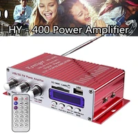 hy 400 hi fi car stereo amplifier radio mp3 speaker control lcd motorcycle display for auto remote player with power fm s9x1
