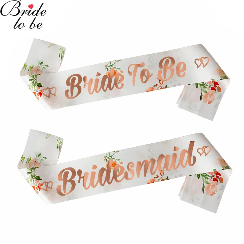 Команда Невесты атласный пояс свадебные украшения свадебная фата для девичника