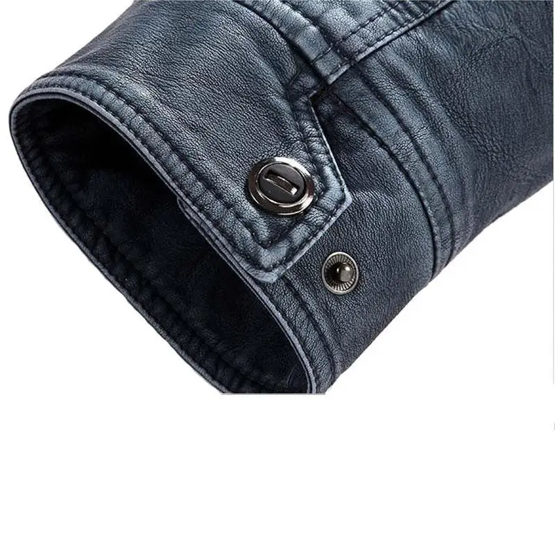 

Brand New Men Leather Jackets Pu Leather Jaqueta Masculinas Inverno Couro Coat Men Jaquetas De Couro Men's Winter Leather Jacket