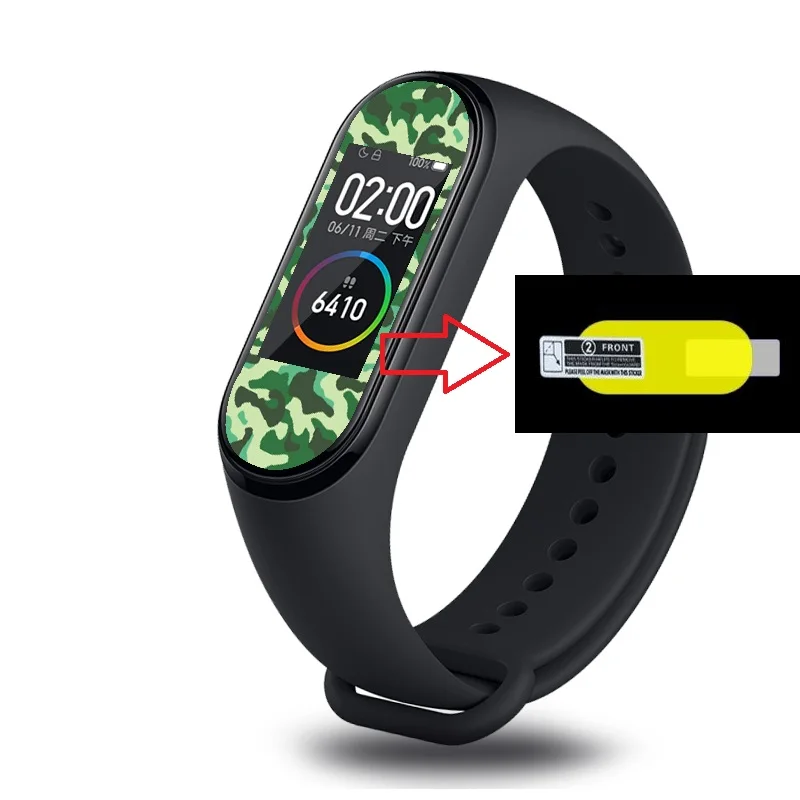 Браслет Mi Band 4 ремешок Mi Band 3 спортивный ремешок на запястье силиконовый браслет для браслета 3 группа 4 браслет Miband 3 4 ремешок - Цвет: m4 flim amy