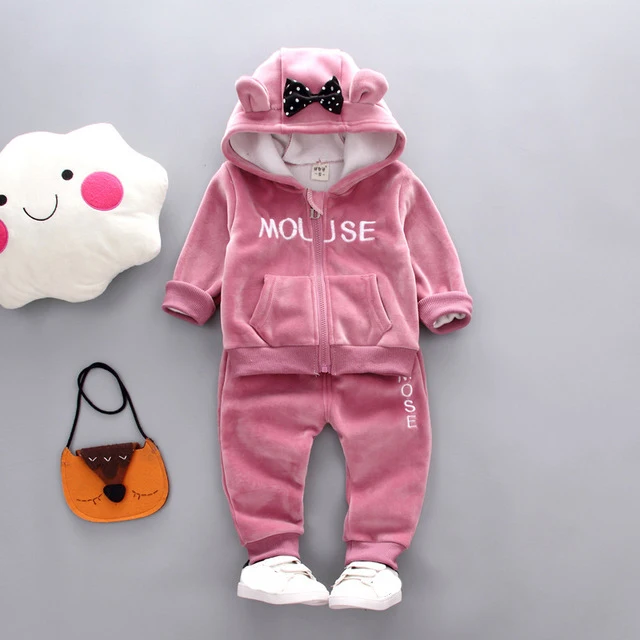 

Toddler Girls Clothing Sets Winter Newborn Hooded Sweatshirt Pants Suits Baby Outfits Toddler Girls Clothes Set Kids Costume