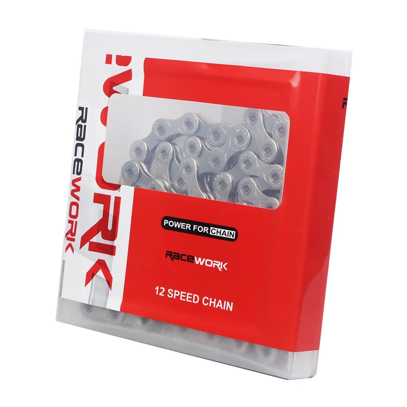 

RACEWORK 12S Speed Bicycle Chain 126L links With Missinglink MTB/Road/Folding Bike Chains For Shimano SRAM
