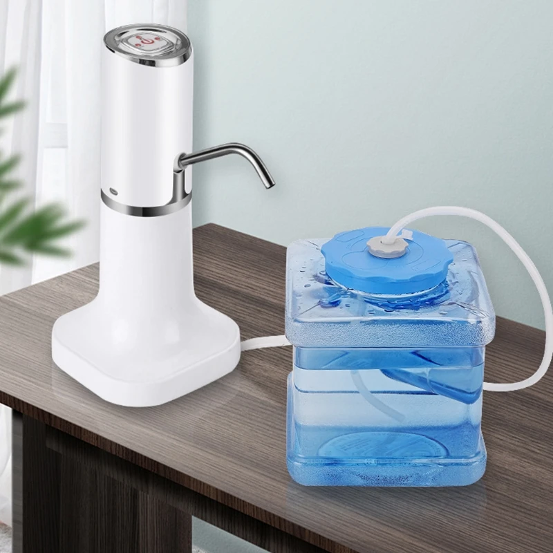 

Home Automatic Water Dispenser Hand Press Water Pump USB Charging Intelligent Electric Bottled Drinking Water Pump
