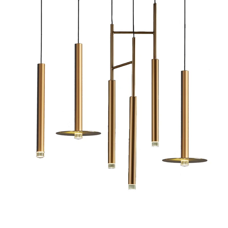 

Modern Creative Adjustment Single Head E14 Pendant Lamp Nordic Diy Combination Metal Pulley Design Bedroom Decoration Led Light