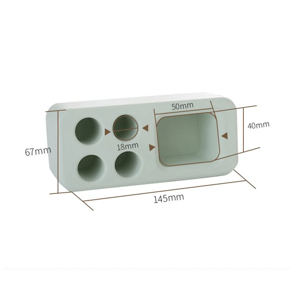 

Diatomite Toothbrush Holder Water Absorption Antibacterial Bathroom Countertop