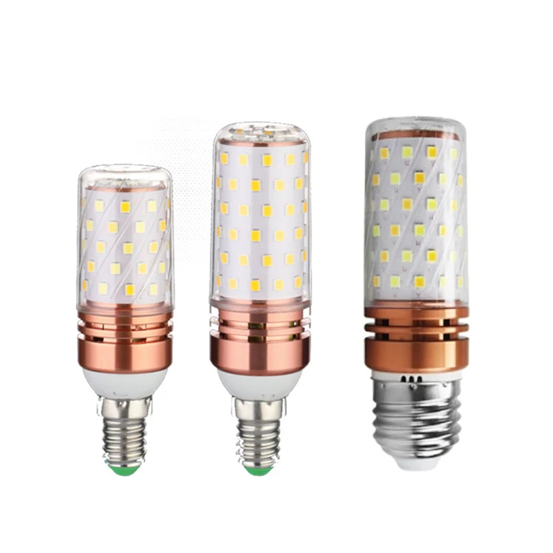 

E27 E14 led 12W 16W SMD2835 Led Candle Bulb 220V 110-265v Save Energy Warm/cool white LED Corn Lamp Bombillas Home Light