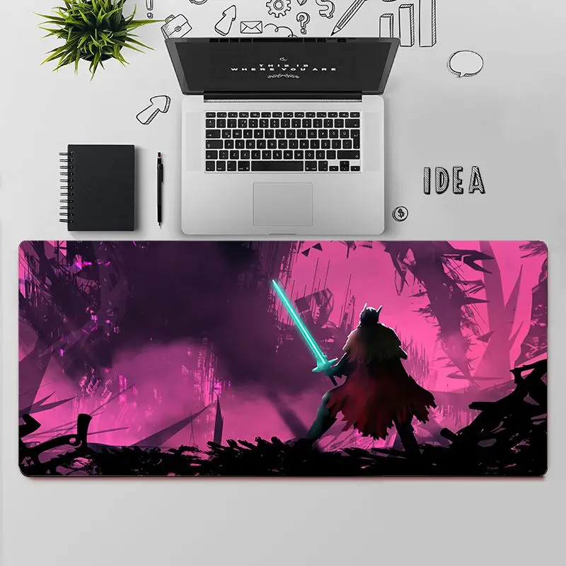 

YNDFCNB Top Quality hyper light drifter Natural Rubber Gaming mousepad Desk Mat Free Shipping Large Mouse Pad Keyboards Mat