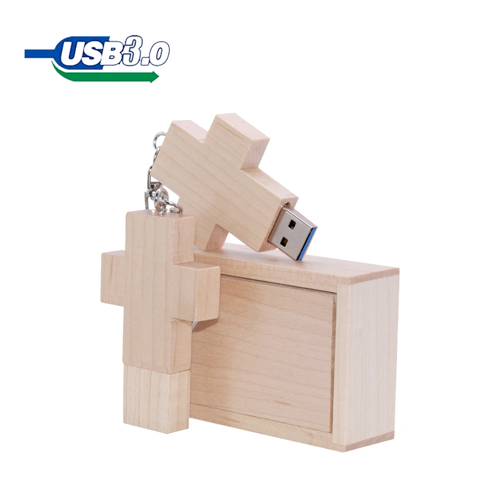 

(Более 10 шт. логотипов на заказ) Usb 3,0 деревянный + коробка Usb флэш-накопитель карта памяти, Флеш накопитель 4 ГБ 8 ГБ 16 ГБ 32 ГБ флэш-накопитель 64 Г...