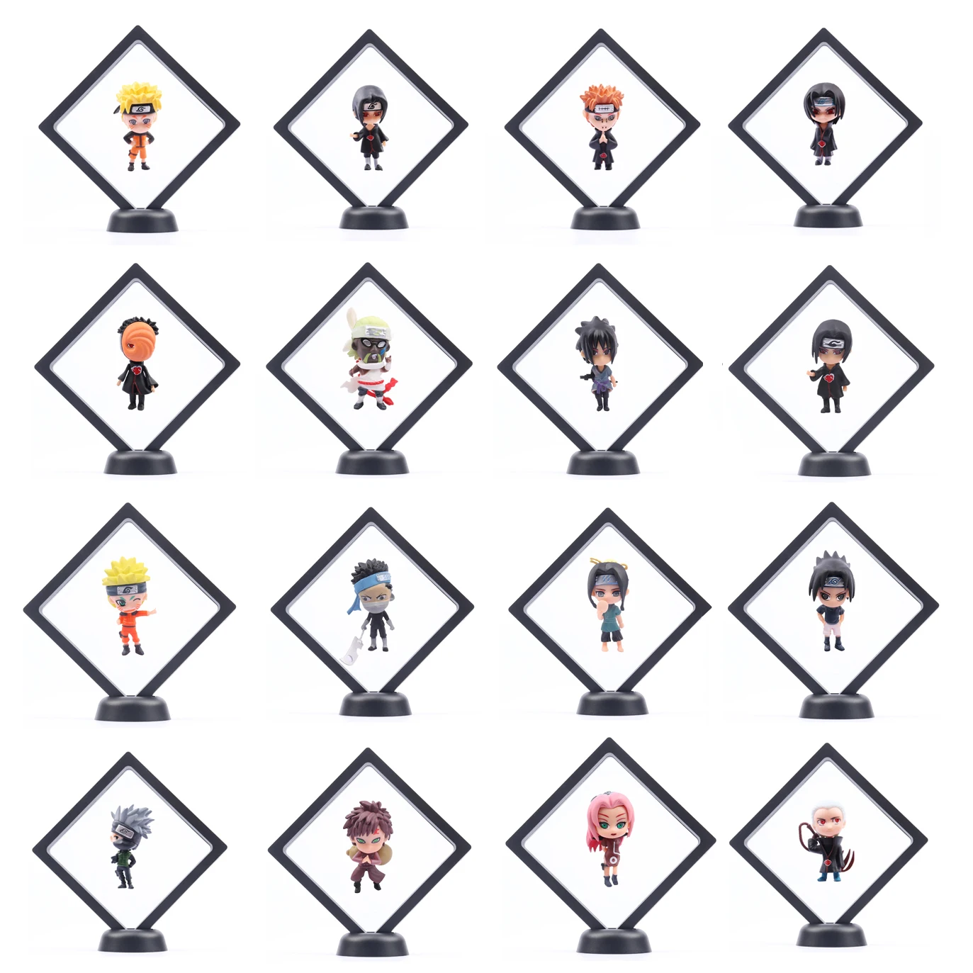 

Кавайная экшн-фигура Наруто, аниме Подарочная коробка для детей, аниме Наруто, харано, Сакура, Саске, Какаси, 18 шт.