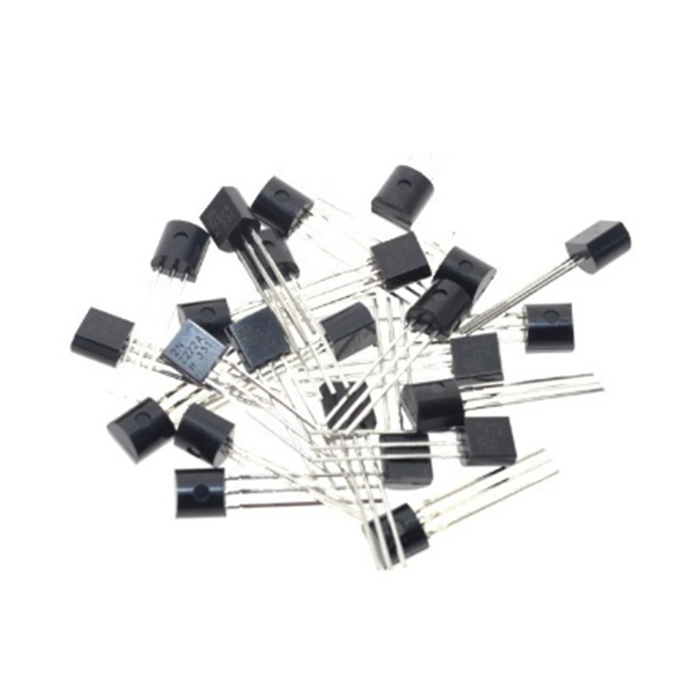 

2N2222A Free shipping 100pcs in-line triode transistor NPN switching transistors TO-92 0.6A 30V NPN 2N2222