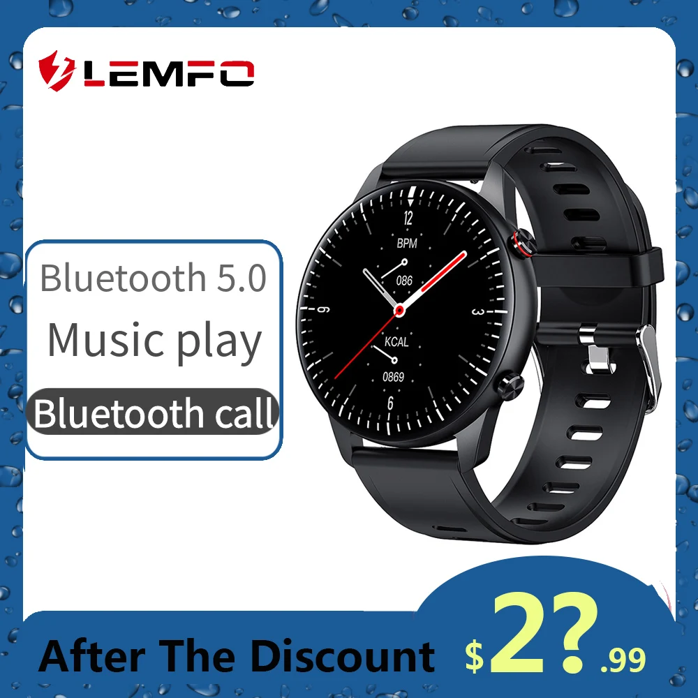 Смарт часы LEMFO I15 GTR 2 для мужчин и женщин Bluetooth MP3 Мониторинг сердечных сокращений