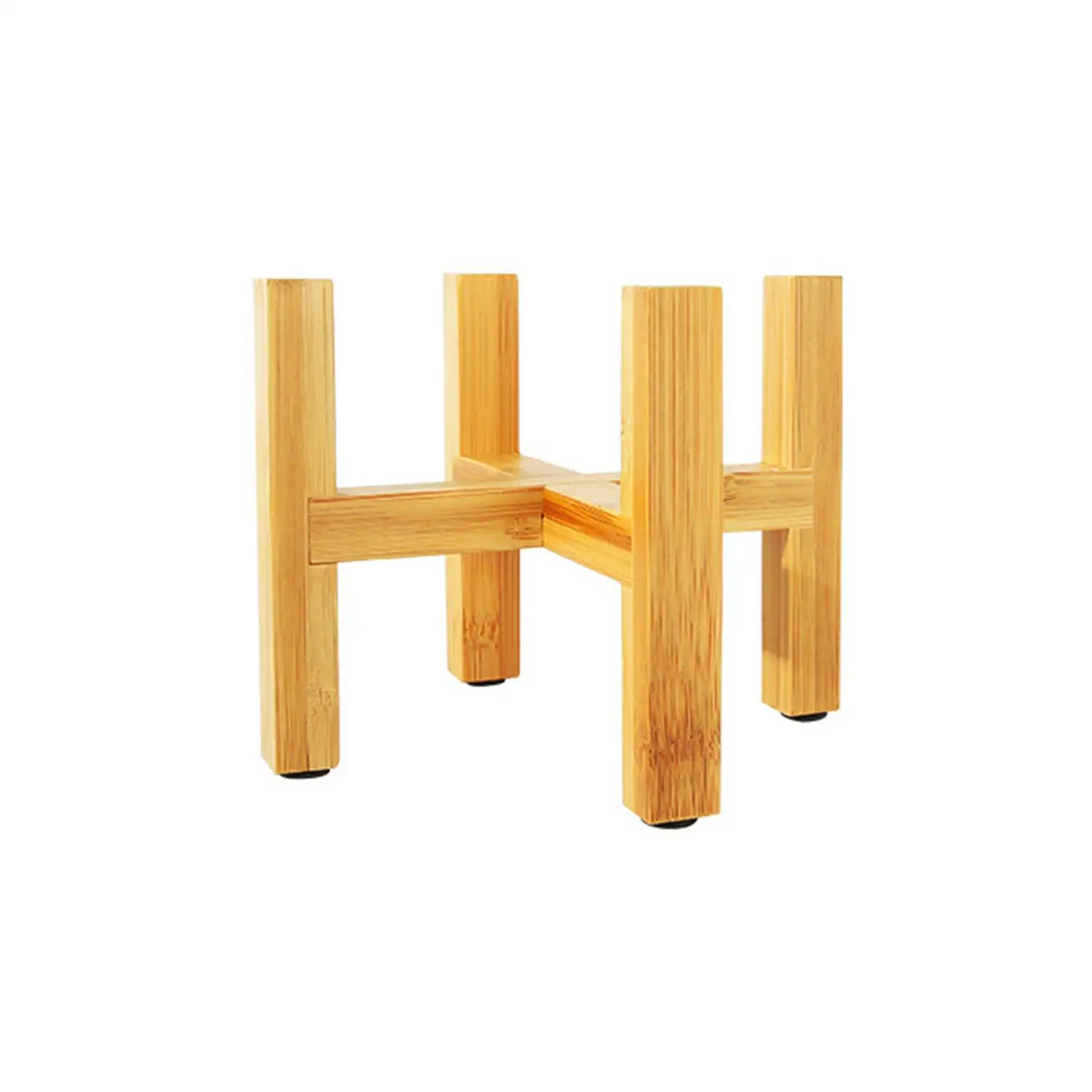 Деревянный держатель для цветочного горшка подставка растений лоток