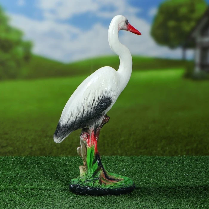 Садовая фигура &quotАист&quot разноцветный 34 см | Дом и сад