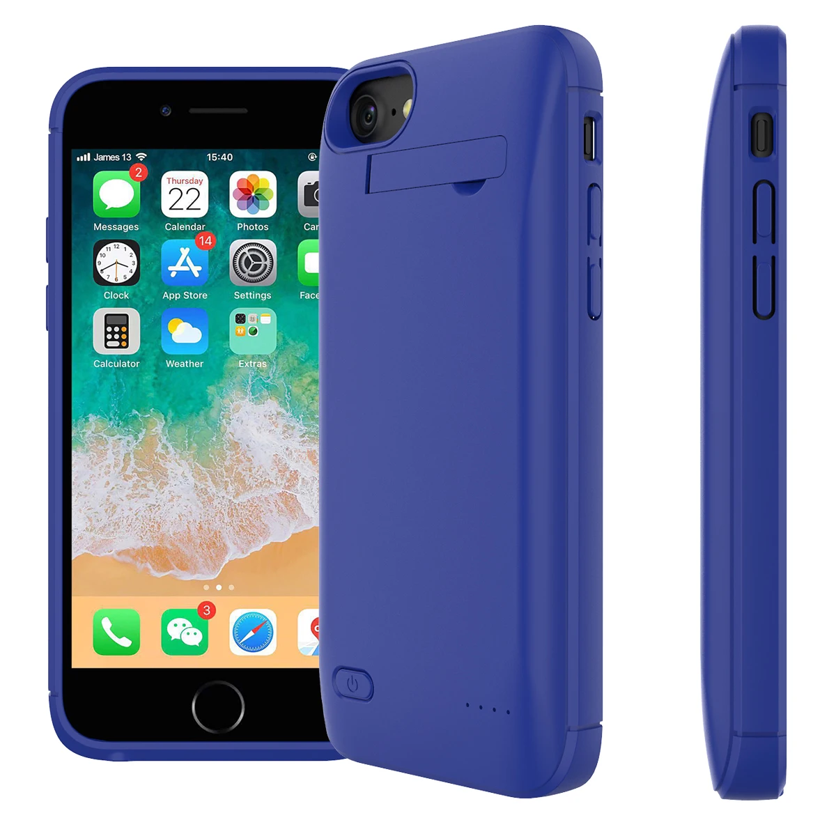 Для iPhone 7 8 X XS Max XR чехол для зарядного устройства 4000 мАч внешний резервный блок питания защитный чехол для зарядки 7 Plus 8 plus чехол
