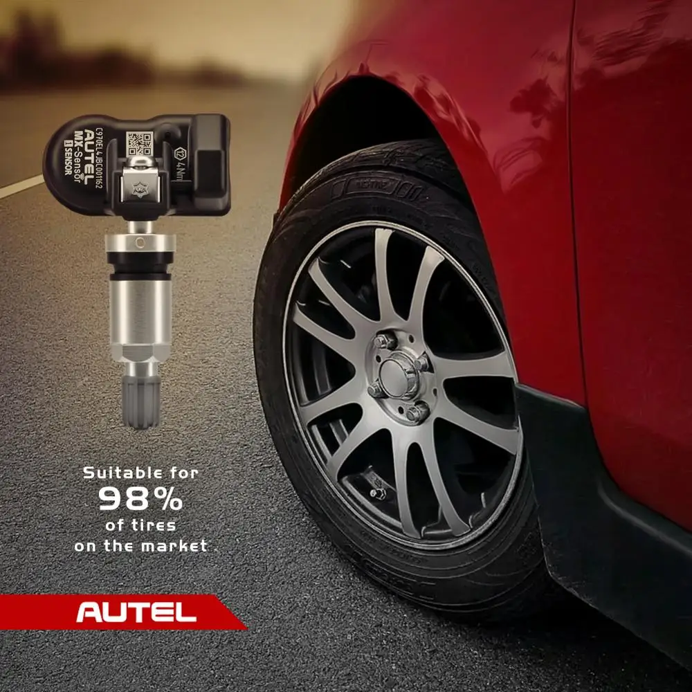 Датчик TPMS AUTEL 315 МГц 433 2 в 1 MX-датчик универсальный инструмент для ремонта шин