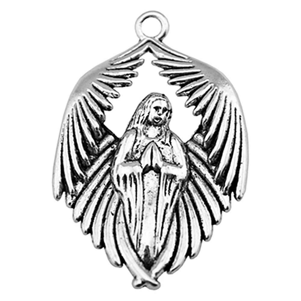 4 шт. Подвески в виде ангела-хранителя подвески крыльев Ангела-хранителя для