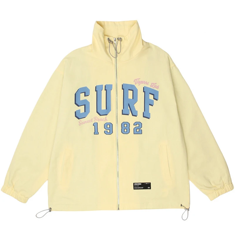 

Мужская винтажная куртка в стиле «бойфренд», с надписью