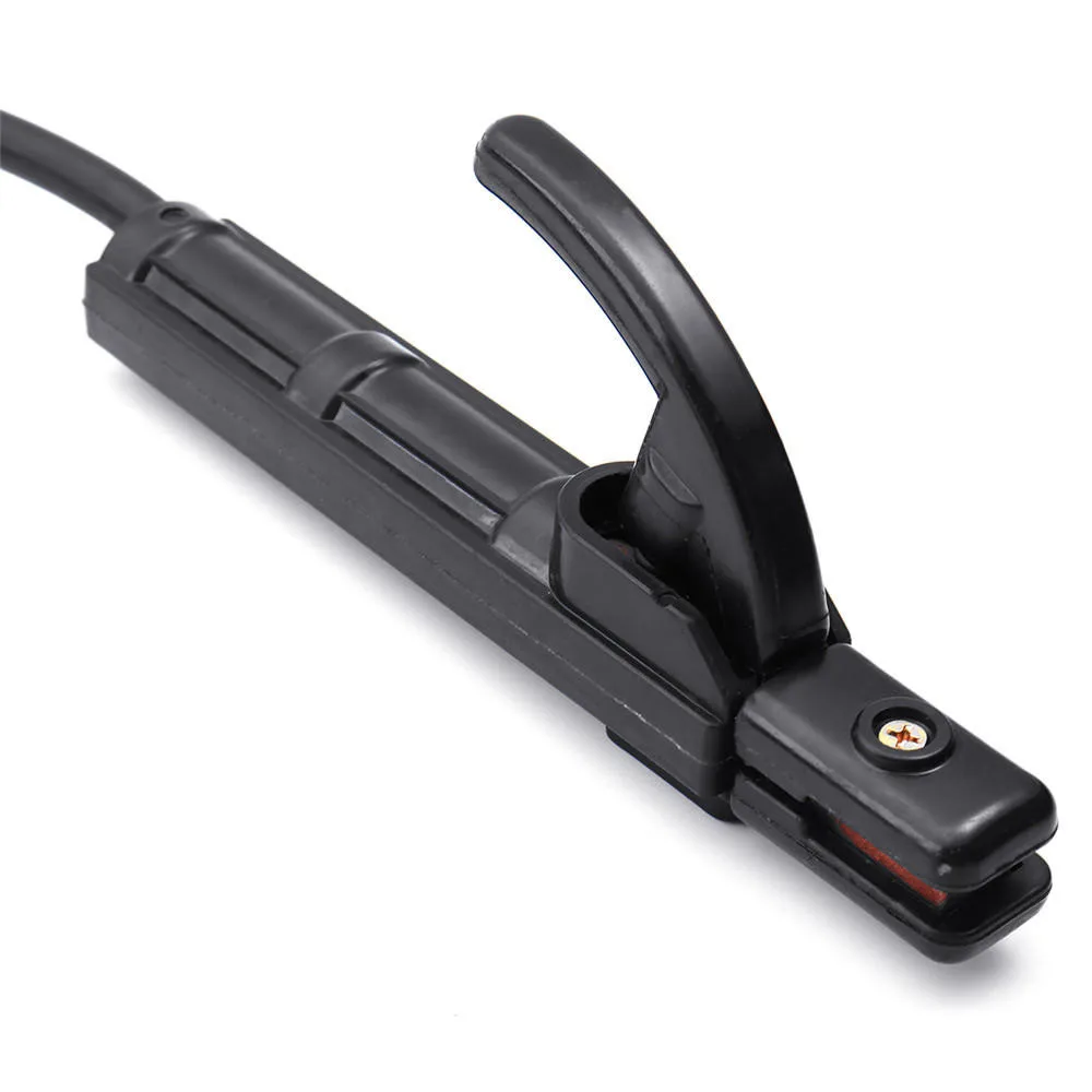 JUSTINLAU 200A Groud soldadura abrazadera de tierra conjunto con rizador para máquina de soldadura Mig Tig ARC 1,5 M de Cable de 10-25 macho profesional