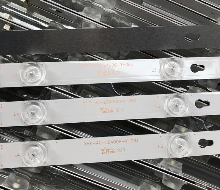 6Pieces/lot FOR TCL L40F1B LCD backlight strip L40P2-UD YHB-4C-LB4008-YH02J T0T-4002900 100%NEW | Освещение