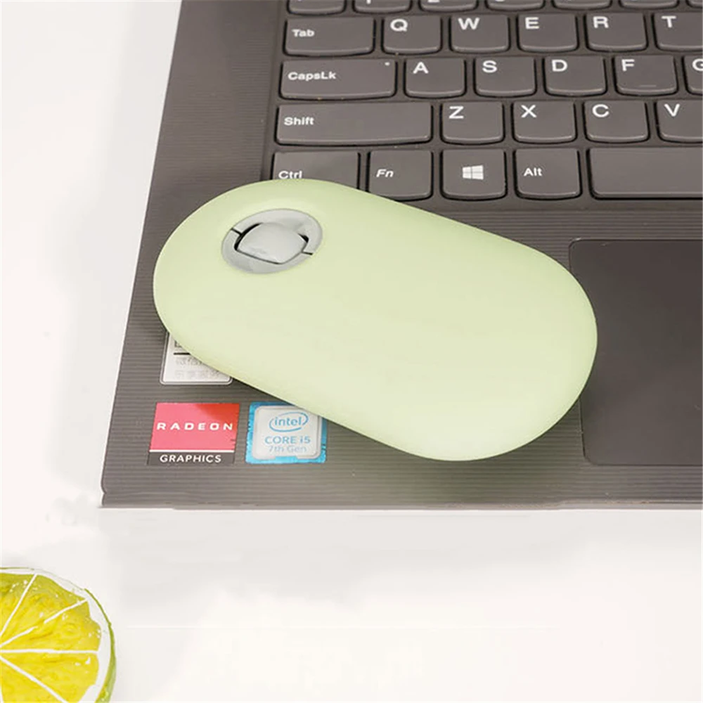 

Ultra-slim Silicone Mouse Protective Cover Shockproof Skin Cover Shell for Pebble Wireless Mouse Accessories