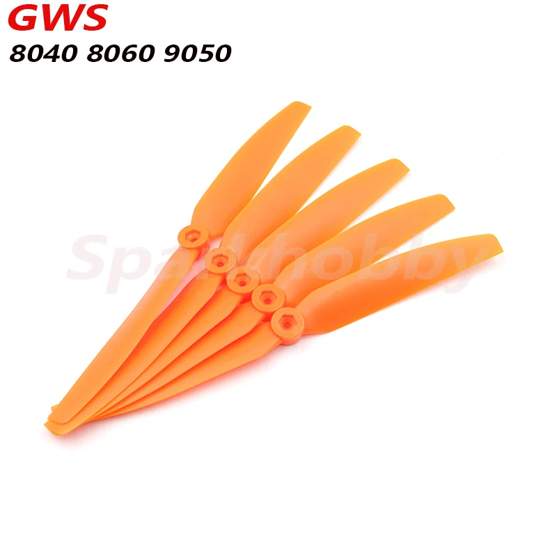 5 шт./лот оригинальный пропеллер GWS HD-5030 5043 8040 8060 9050 весло с прямым приводом 3 мм для