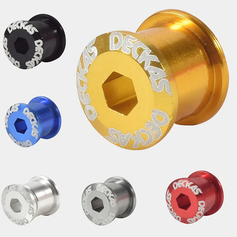 5X Mountain Bike Chainring Screws Chainwheel Bolts Ultra Light Alloy Accessories | Спорт и развлечения