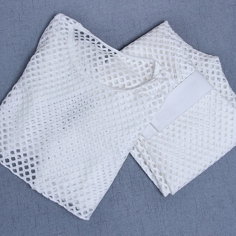 

Swimwears Swimming Wading Bikini Mesh Suit Hollow Out Swimsuit Sexy Hollow Women's Beach Blouse Mesh Two-piece Bikini Suit