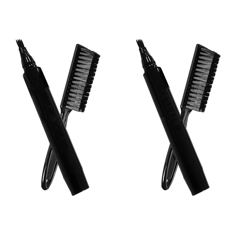 

2Pc/Lot Beard Pencil&Beard Brush Moustache Coloring Shaping Tools