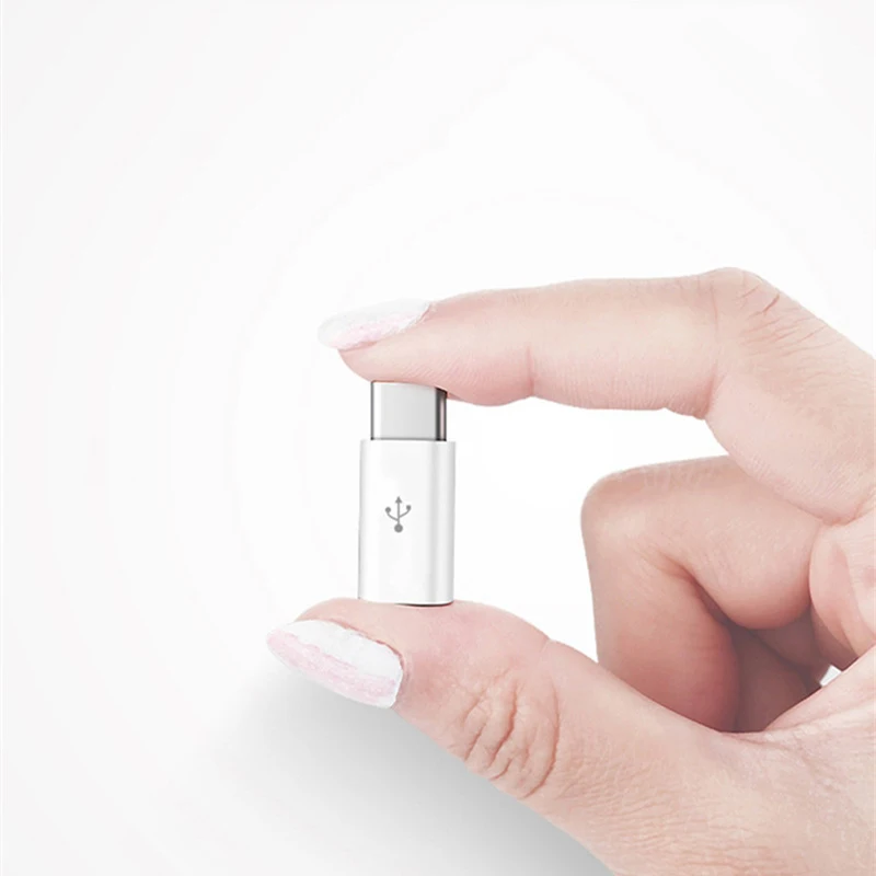 5 шт. изысканный маленький Micro Usb штекер на Type-c гнездо Microusb Type C Удобный общий