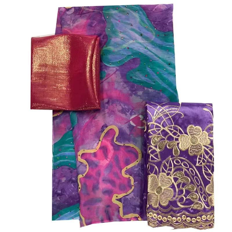 

Золотистая африканская кружевная ткань george из натурального шелка для женской свадебной вечеринки