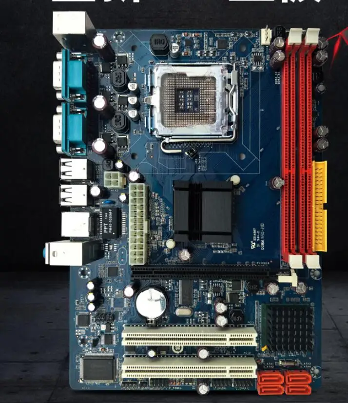 Новая M-ATX материнская плата для intel p45 промышленный рабочий стол гнездо