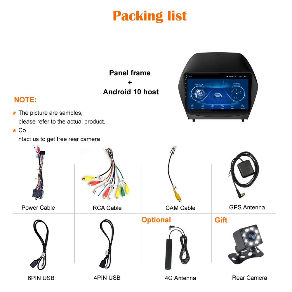 9 dsp android 10 for hyundai tuscon ix35 2010 2015 car radio multimedia gps navi player auto stereo canbus support amplifier free global shipping