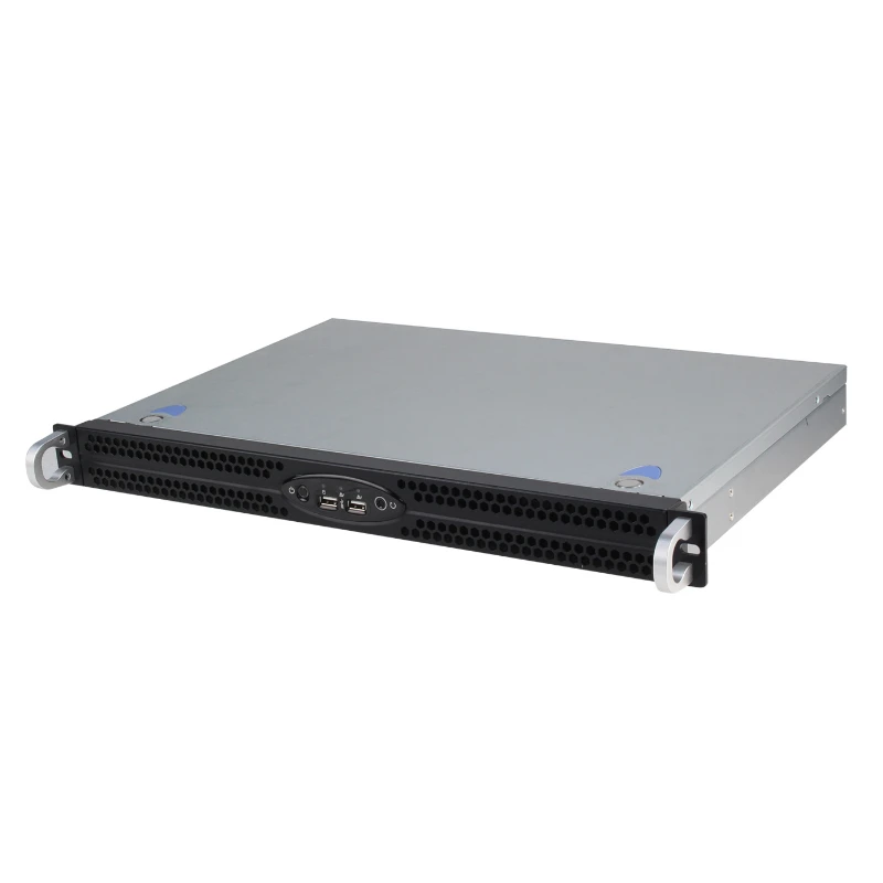 19-дюймовый стоечный Серверный корпус TOP1U300 1U короткий компьютерный чехол