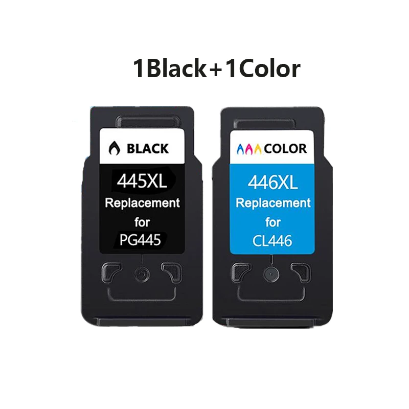 Чернильный картридж ASW PG-445 PG445 CL 446 совместимый с PG445XL 445XL для принтера Canon PIXMA MG 2440