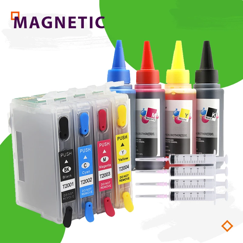 Запасные чернильные картриджи для T2001 -T2004 принтеров EPSON expressions Home XP100 XP200 XP300 XP400 XP310