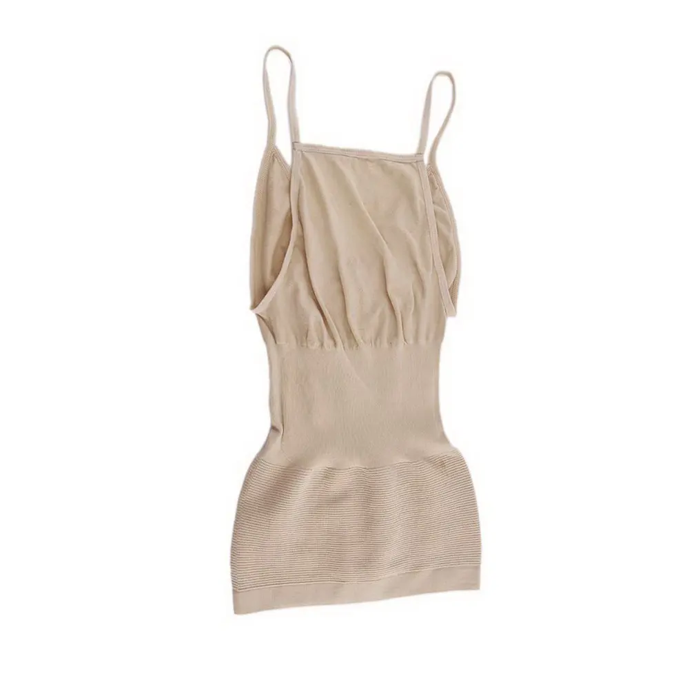 Новый женский жилет для похудения форма сжигания жира Открытая грудь однотонный