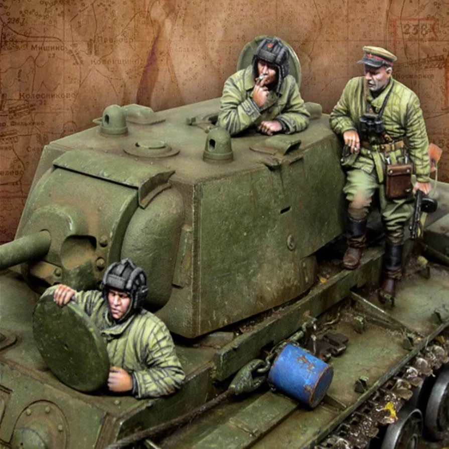 

1/35 Resin Model Figure GK，Unassembled and unpainted kit