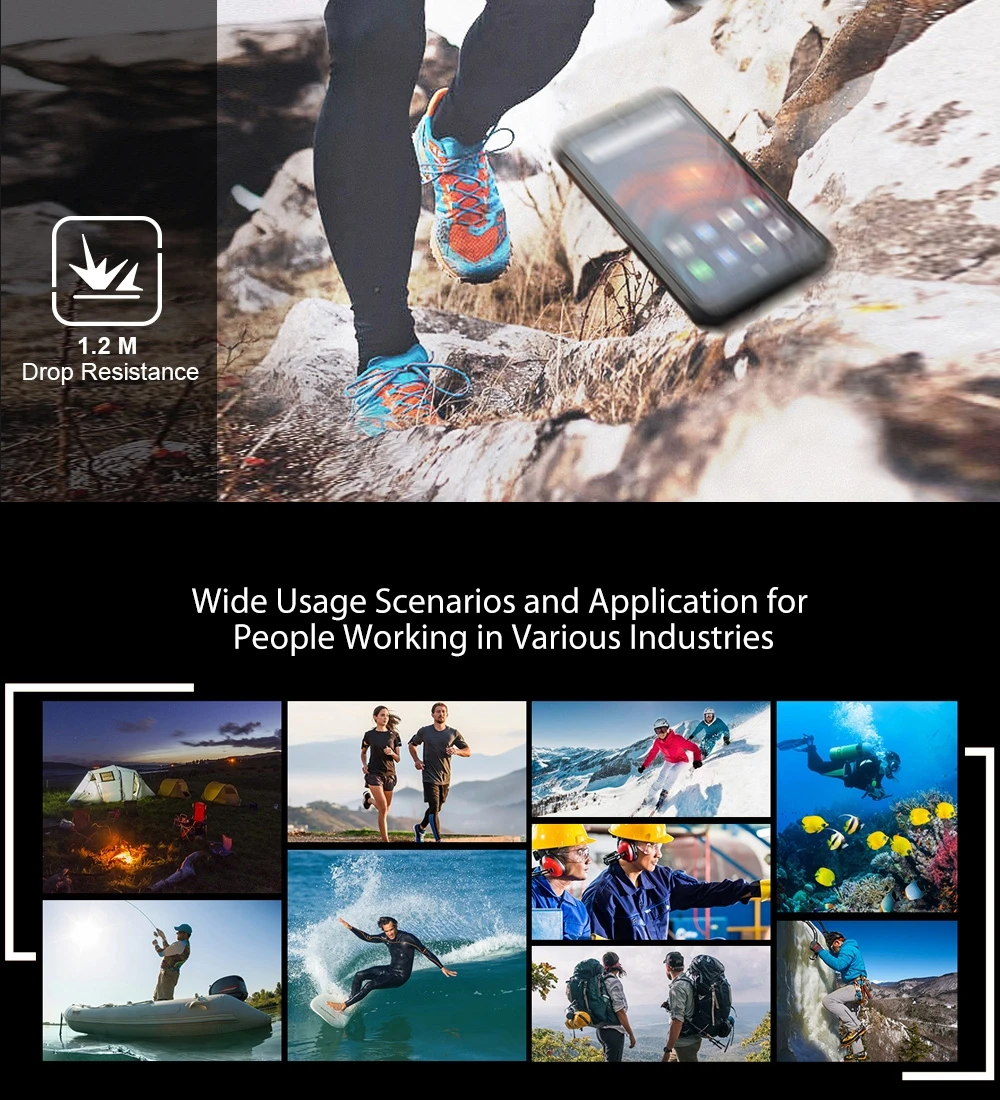 Смартфон Ulefone Armor 7 защищенный мобильный телефон дюйма на базе Android 10 Helio P90 8 ГБ + 128 2