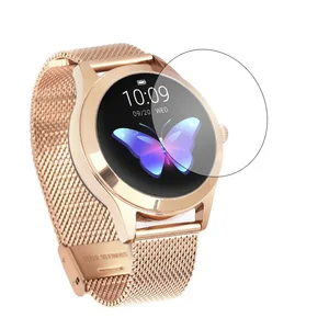 3pcs tpu soft protective film guard for melanda greentiger kw10 smart watch women smartwatch screen protector cover protection free global shipping