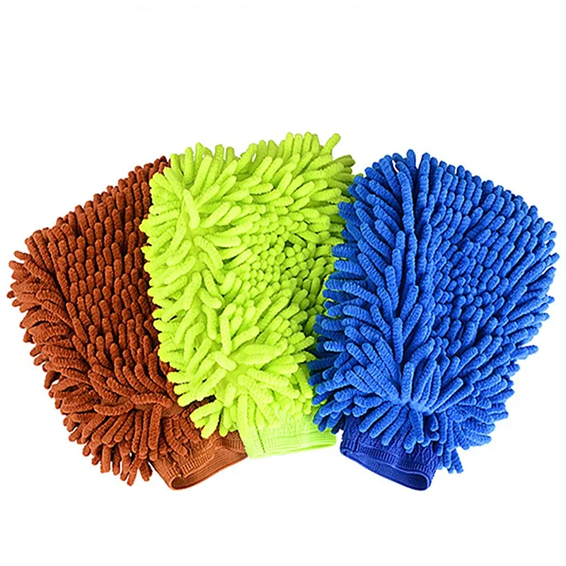 1 шт. перчатка для мытья машины впитывающая Перчатка из ультратонкого волокна