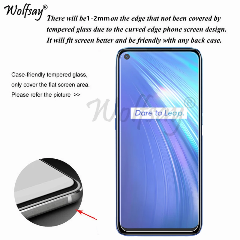 2pcs glass for oppo realme 6 screen protector tempered glass for oppo realme 6 protective glass 9h phone film for oppo realme 6 free global shipping