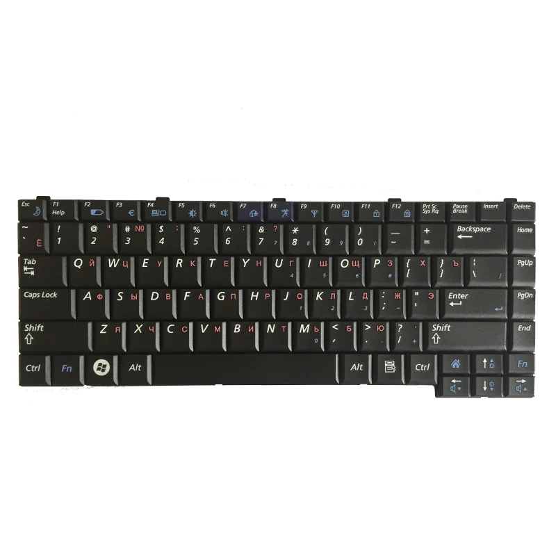 Новая русская клавиатура для ноутбука samsung Q308 Q310 Черная|laptop keyboard|keyboard for laptopru keyboard