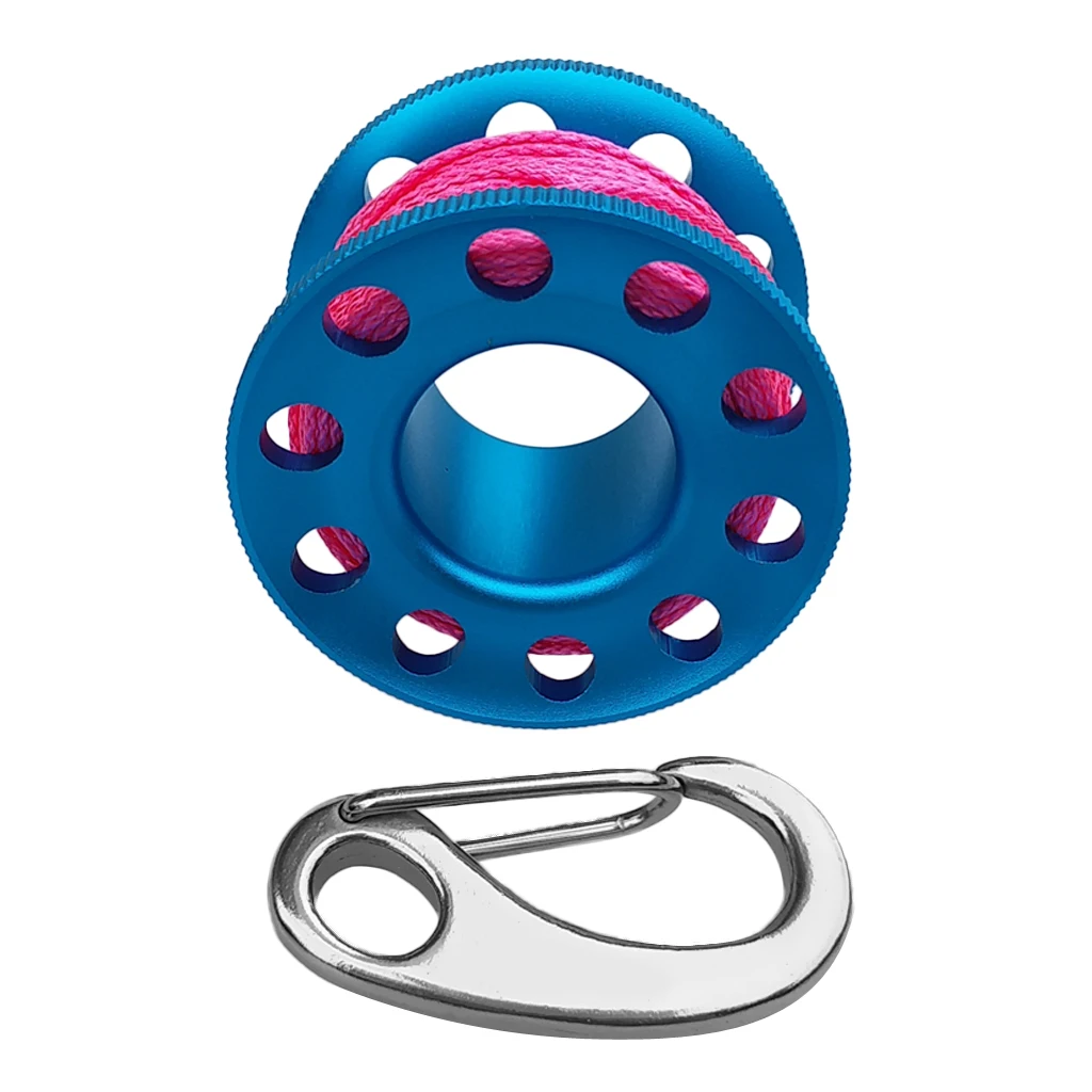 Катушка для подводного плавания с катушкой линией и яйцом Quick Link black | Спорт