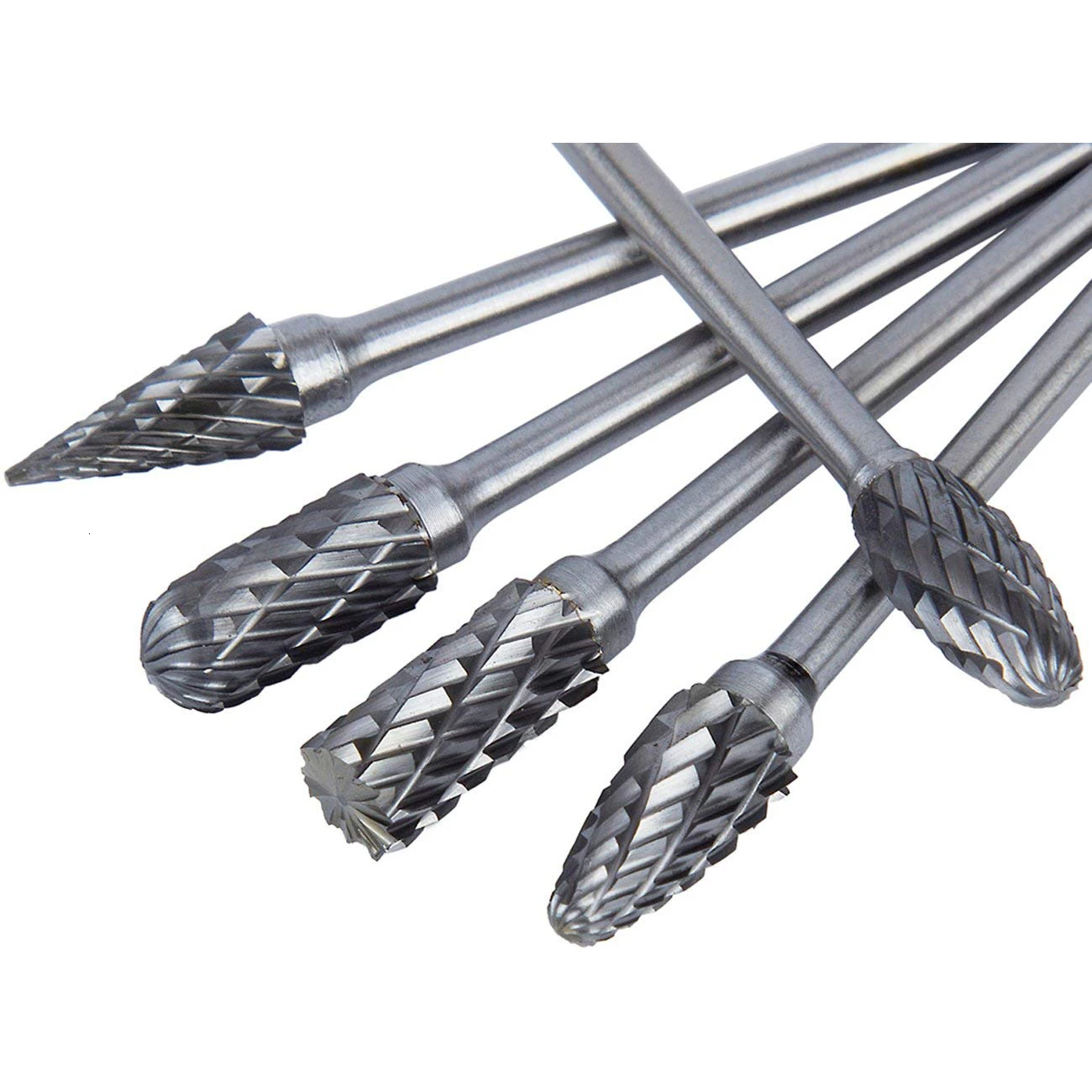 Pegasi10 шт вольфрамовые твердосплавные сверла для металла burr tungstenio burs Фрезерный резак dremel мини конусные сверла набор ferramentas