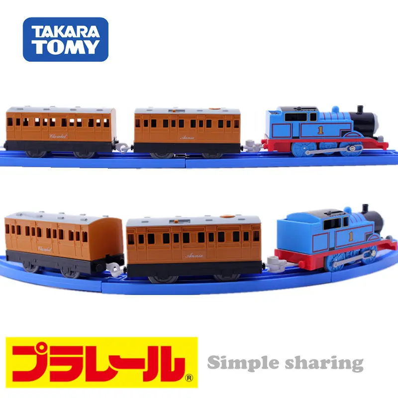 Takara Tomy tomica PLARAIL OT 01 говорящий английский плюс модель поезда набор литья под
