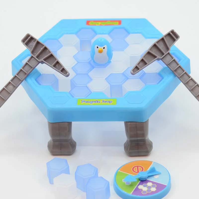 

Big Penguin Active Trap Party Gear Indoor Board Game Ice Breaks Down Table Entertainment Toys Kids Birthday Toy