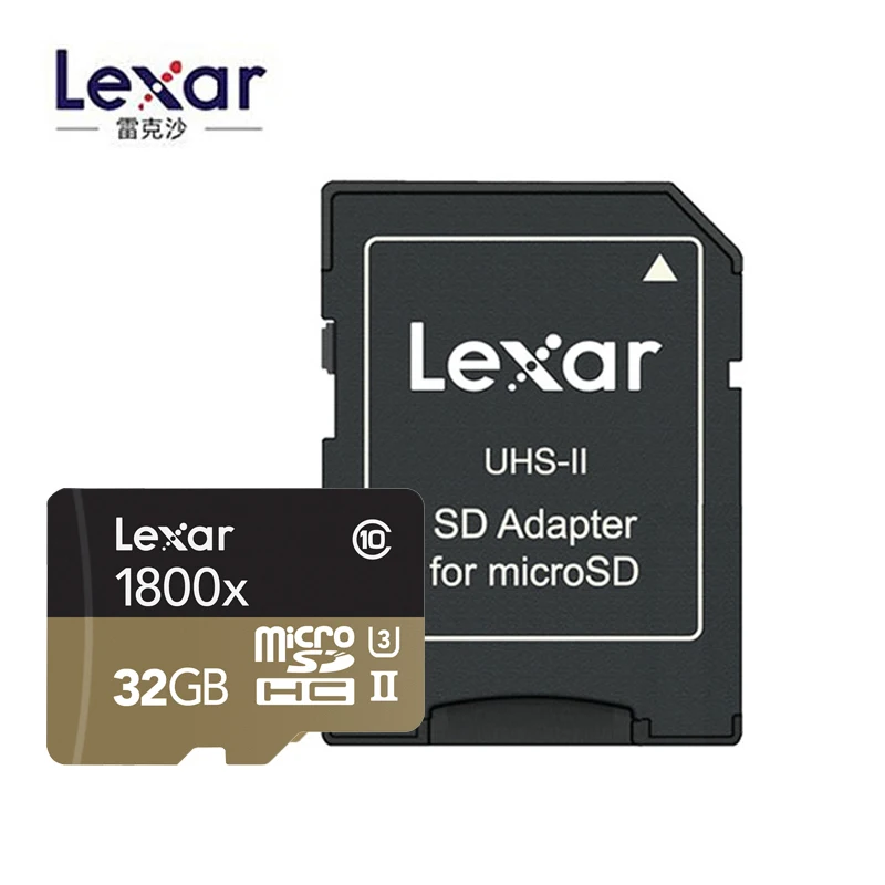Новинка, Lexar 150 МБ/с./с, 1000x, Micro SD, 32 ГБ, класс 10, 64 ГБ, micro SDXC, 128 ГБ, tf карта памяти, считыватель UHS для дрона, спортивной видеокамеры