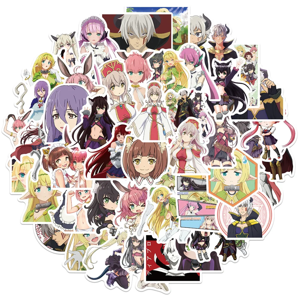 

10/30/50PCS Cartoon Anime Alien Girl Summoning Sticker Guitar Phone Case Notebook Scrapbook Water Cup Graffiti Sticker Wholesale