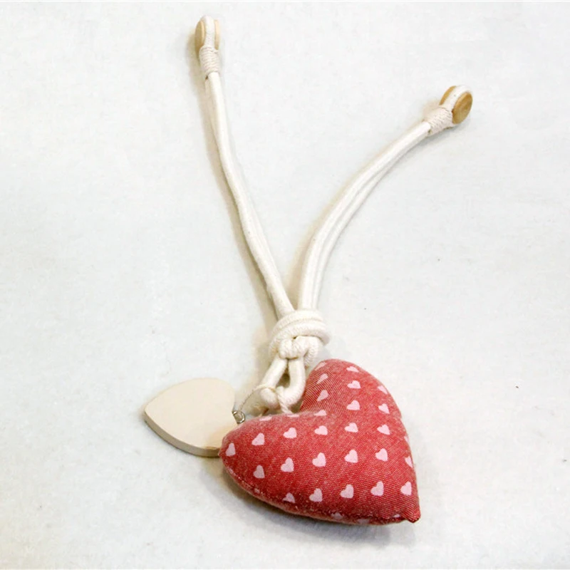 1 шт. очаровательные магнитные занавески в форме сердца из натурального хлопка и