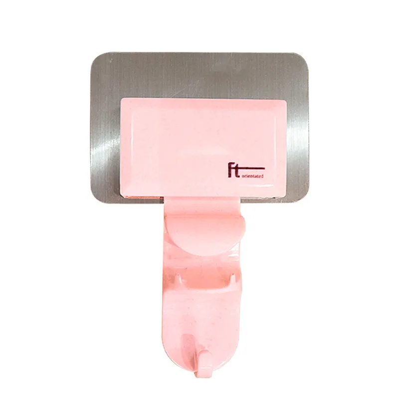 Креативный бесшовный вешалка для ванной комнаты Мощный настенный умывальник